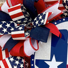 God Bless Texas Patriotic Wreath