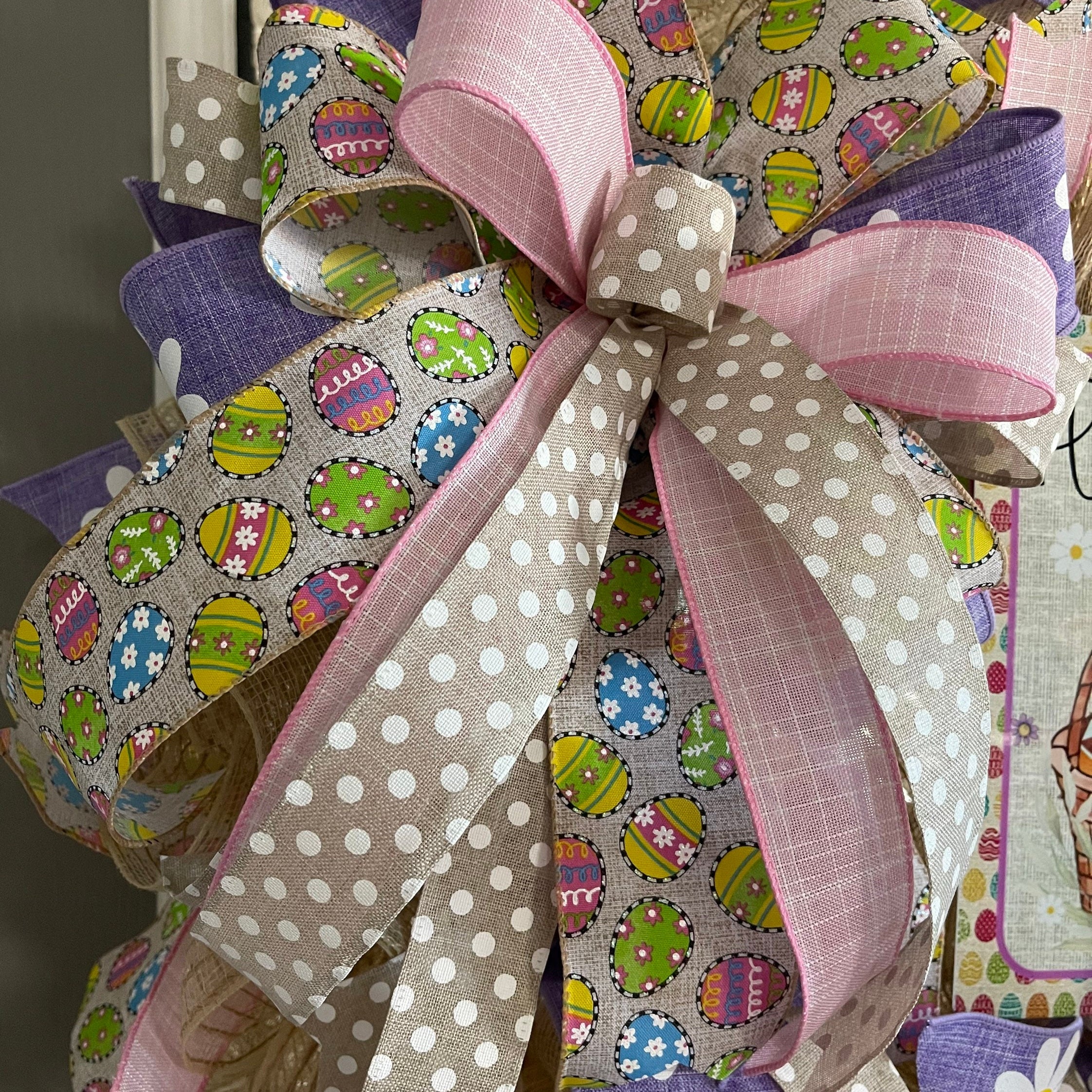 Easter Wreath, Happy Easter Wreath, Spring Wreath