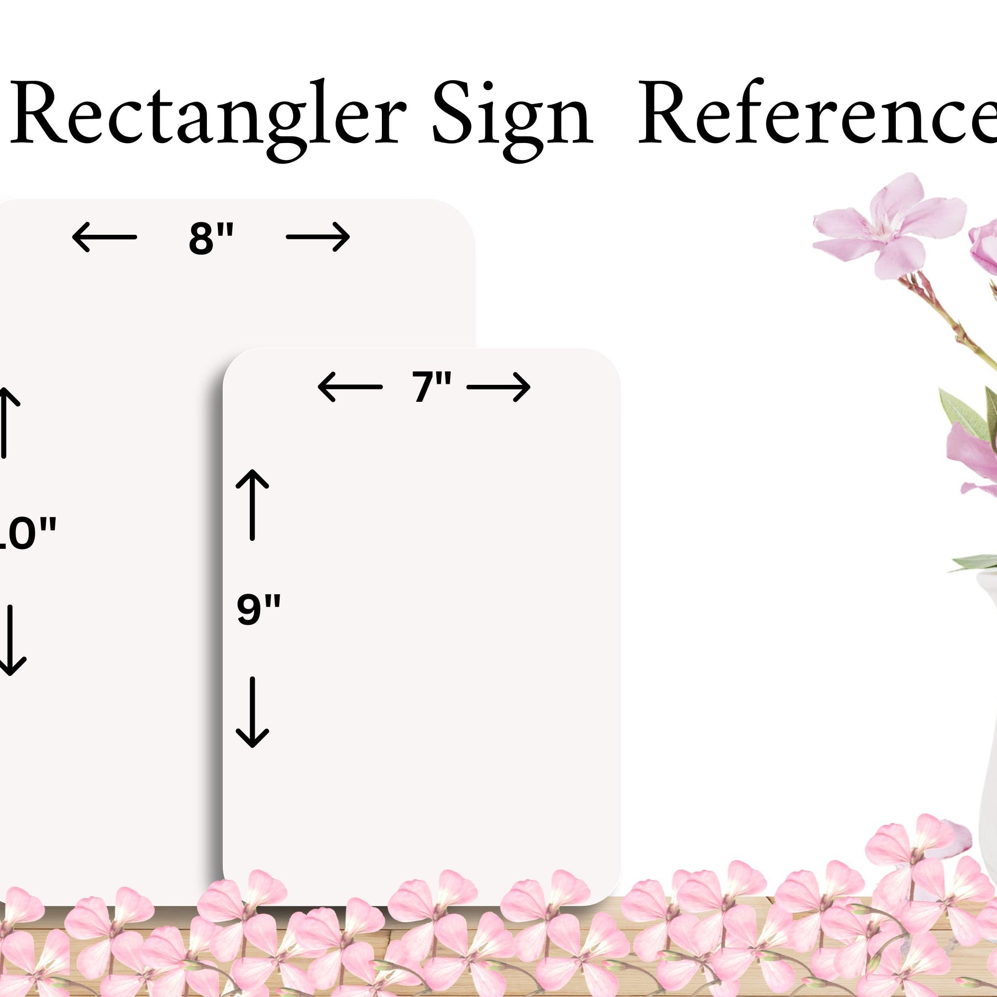 Spring Wreath Sign, Summer Wreath Sign, Welcome Rectangle Metal Sign, Sign For Wreath, Desert Wreath Signs