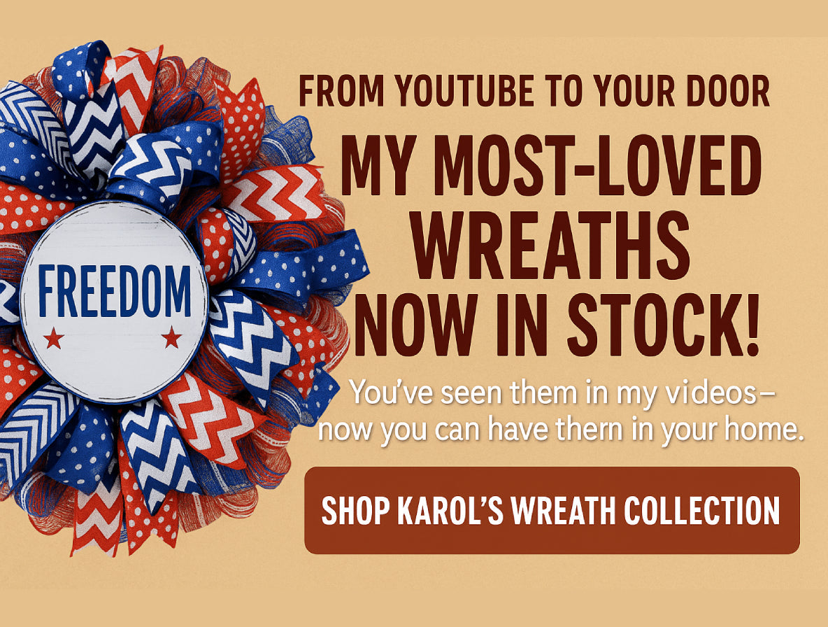 From YouTube to Your Door: My Most-Loved Wreaths Now in Stock!