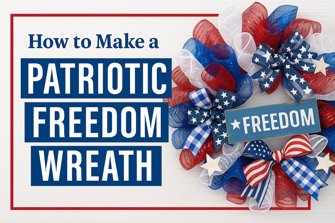 Freedom Rings! Create a 4th of July Wreath That Wows