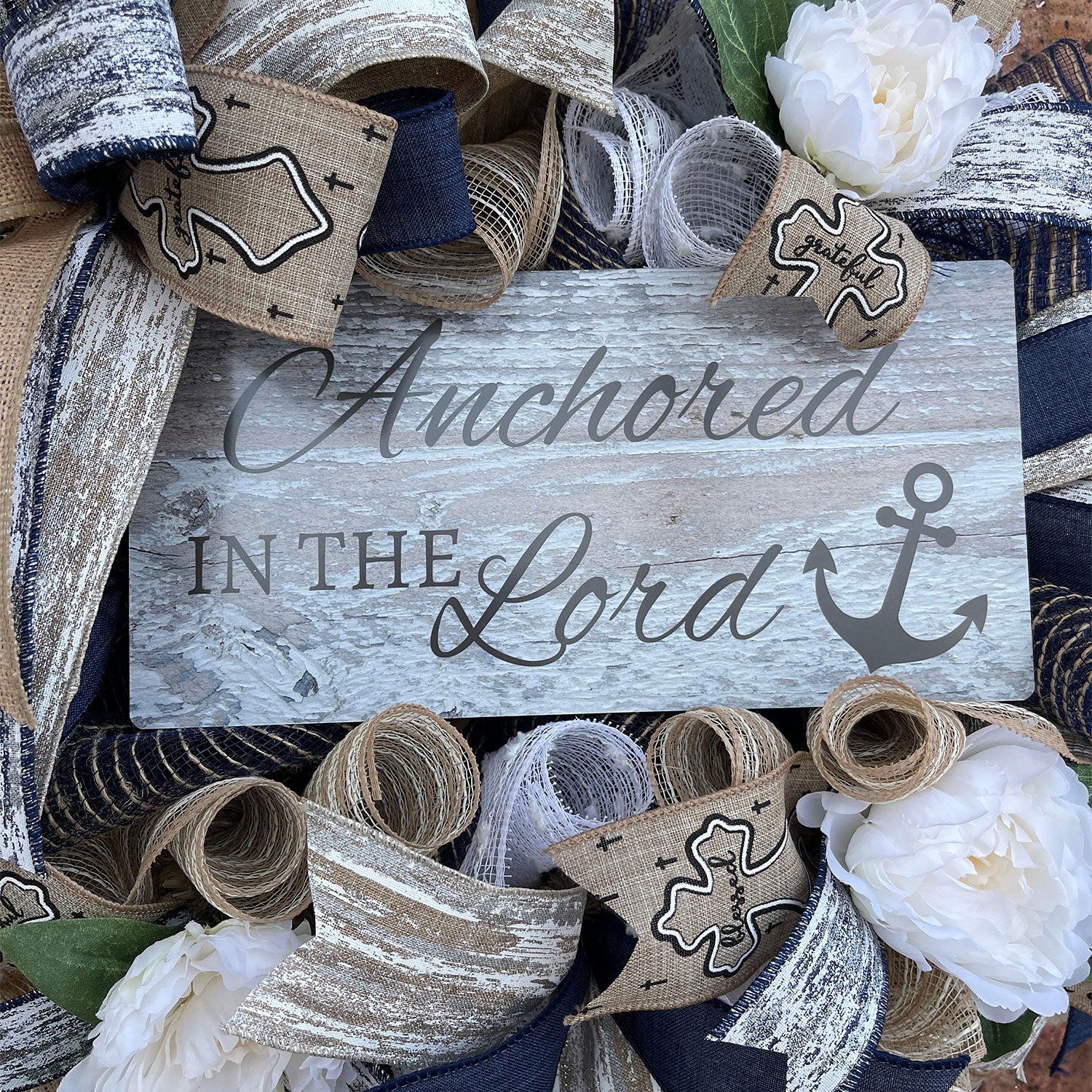 Anchored in the Lord Wreath