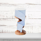 Canvas Horizontal Stripe Wired Ribbon
