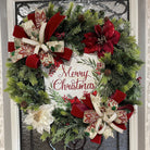 Merry Christmas Holiday Wreath