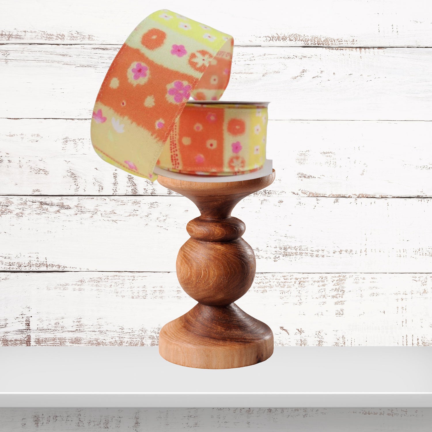 Mini Floral Wired Ribbon
