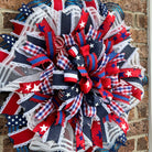 Queen Ann Patriotic Wreath – Star-Spangled Summer Beauty