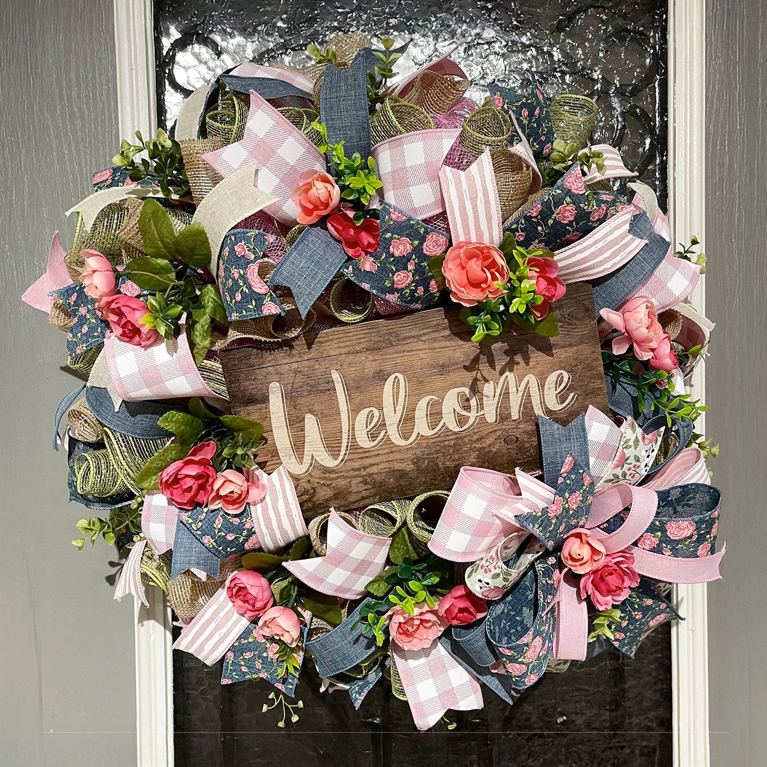 Rustic Welcome Wreath