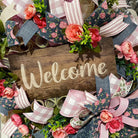 Rustic Welcome Wreath