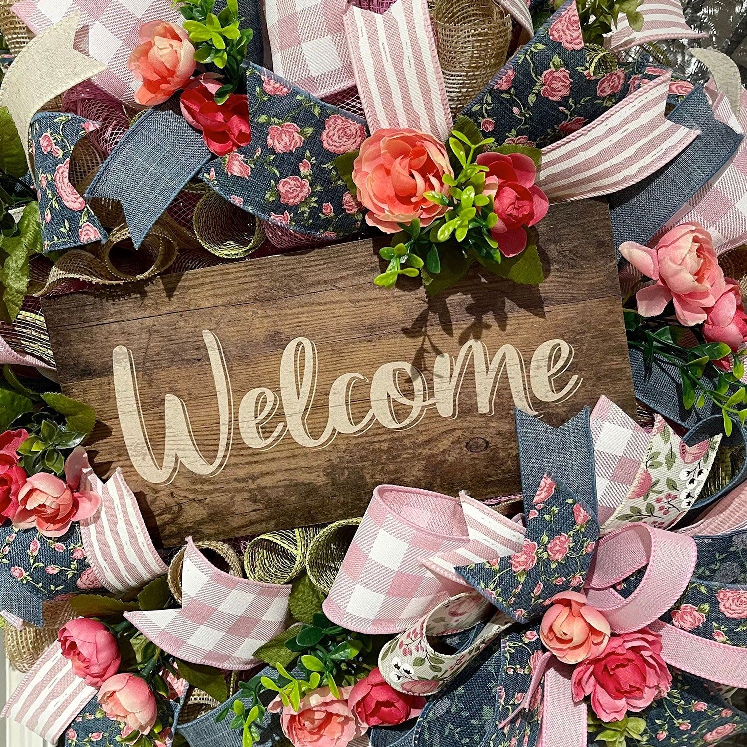 Rustic Welcome Wreath