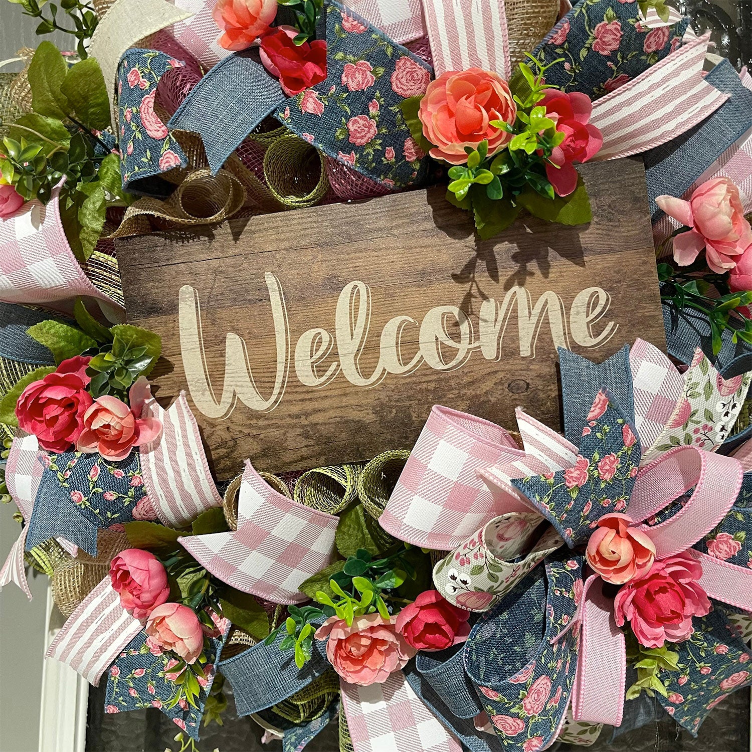Rustic Welcome Wreath