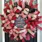 Farmhouse Wreath, Country Wreath, Everyday Wreath, Primitive Wreath, Rustic Wreath