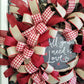 Farmhouse Wreath, Country Wreath, Everyday Wreath, Primitive Wreath, Rustic Wreath