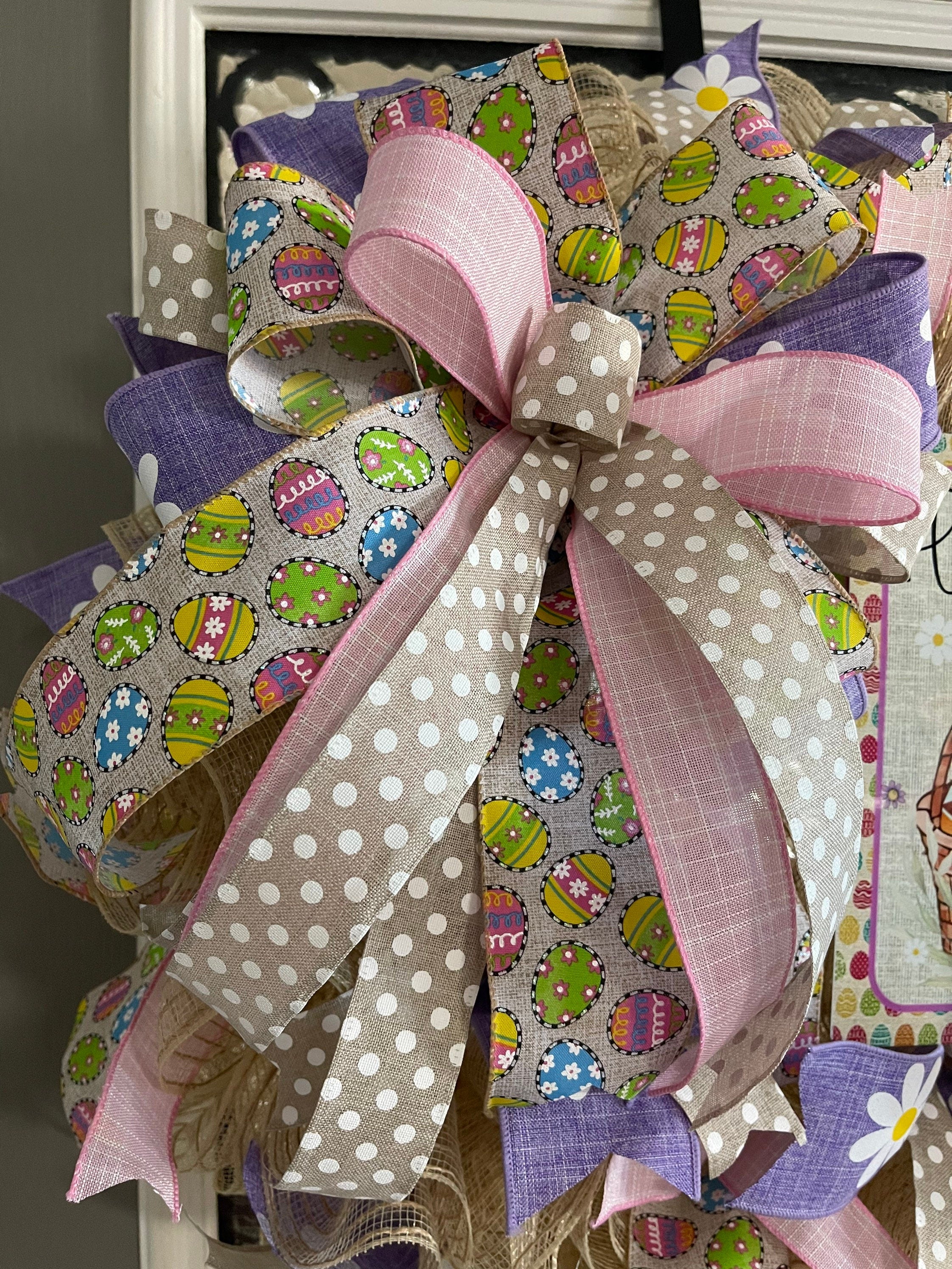 Easter Wreath, Happy Easter Wreath, Spring Wreath