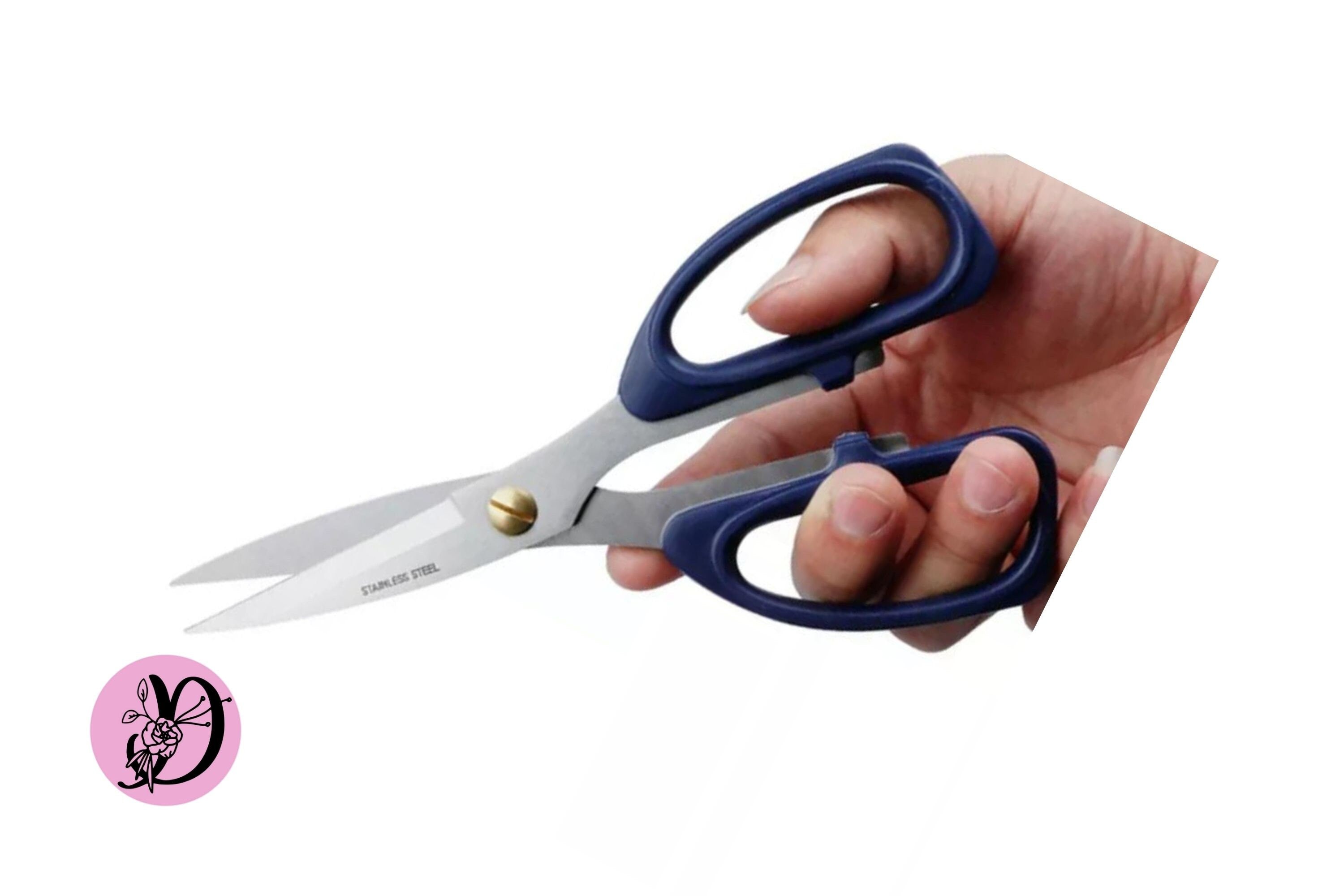 Wreathing Scissors, Blue Handle Scissors, Wreath Supplies, Crafting Supplies, Desert Wreath Signs