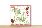 Christmas Wreath Sign, North Pole Mike And Cookies Square Metal Sign, SignFor Wreath, Desert Wreath Signs