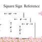 Christmas Wreath Sign, Frostys Winter Cafe Square Metal Sign, Sign For Wreath,Desert Wreath Signs