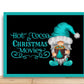 Turquoise Gnome Christmas Wreath Sign, Hot Coco And Christmas Movies, Rectangle Metal Sign, Desert Wreath Signs
