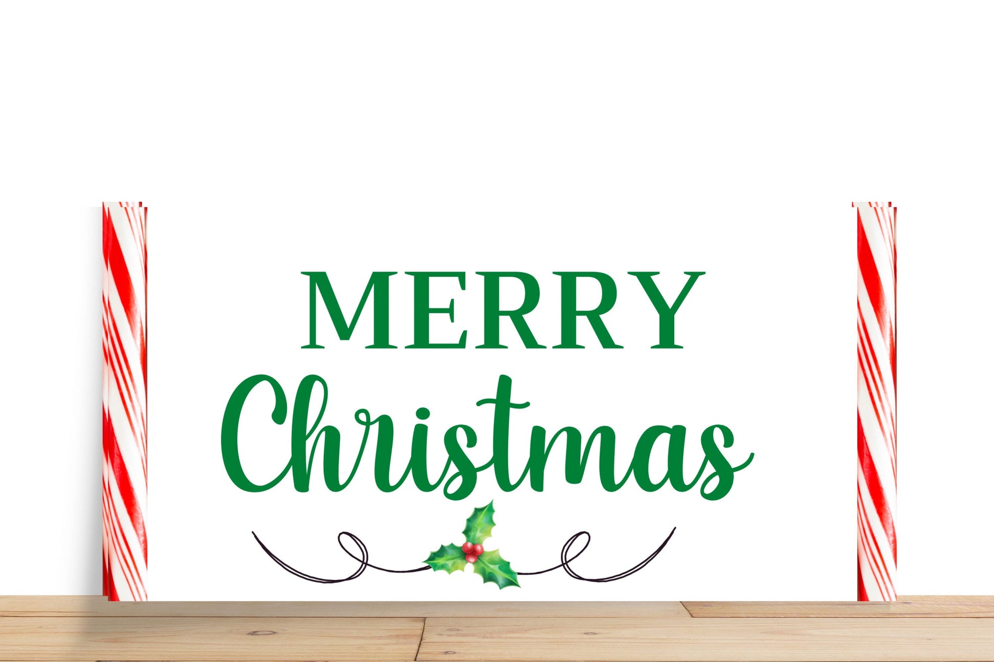 Christmas Wreath Sign, Merry Christmas Rectangular Metal Sign, Sign For Wreath, Desert Wreath Signs