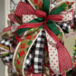 Christmas Wreath for your front door, Merry Christmas door decor, Traditional Christmas wreath, Woodland decorations