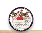 Farmhouse Love Wreath Sign