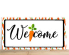 Carrot Wreath Sign, Welcome Carrot Wreath Sign, Summer Wreath Sign, Spring Sign For Wreath, Desert Wreath Signs