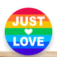 Guy Pride Wreath Sign, LGBTQ Wreath Sign, Round Metal Sign, Sign For Wreath, Desert Wreath Signs