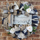 Spiritual Wreath, Inspirations Wreath, Anchored In The Lord Wreath, Home Decor,