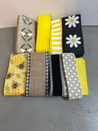 Welcome Bumble Bee Wreath Kit, Craft Kit, DIY Wreath Kit for the Family