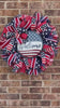 Patriotic Wreath, Welcome Wreath, Memorial Wreath, fourth Of  July Wreath, Veterans Day Wreath, Patriotic Decor