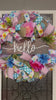 Spring Hello Wreath For Your Door, Spring Floral Wreath, Mother’s Day Wreath, Easter Wreath, Spring Decor