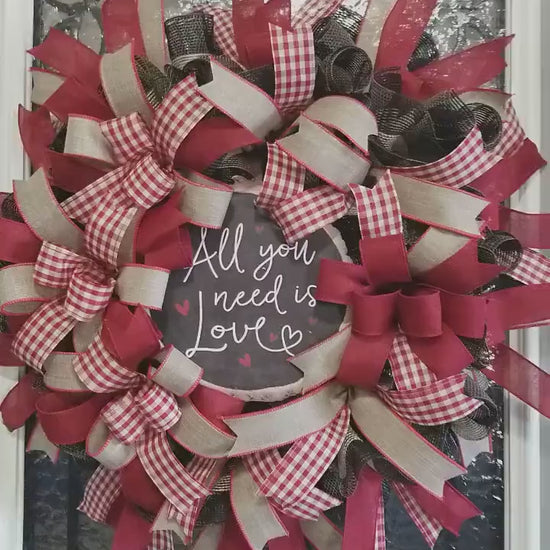 Farmhouse Wreath, Country Wreath, Everyday Wreath, Primitive Wreath, Rustic Wreath